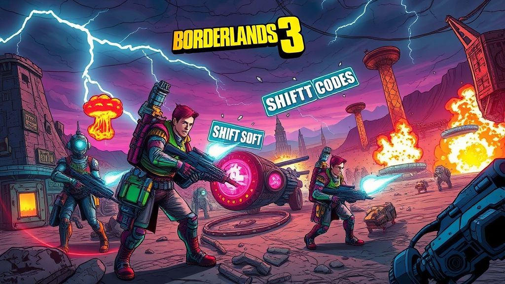 《无主之地3》2025最新Shift兑换码全收录