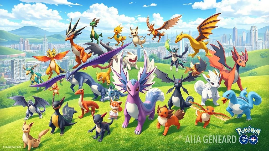 宝可梦GO第八世代全图鉴：伽勒尔宝可梦投放时间与进化秘籍