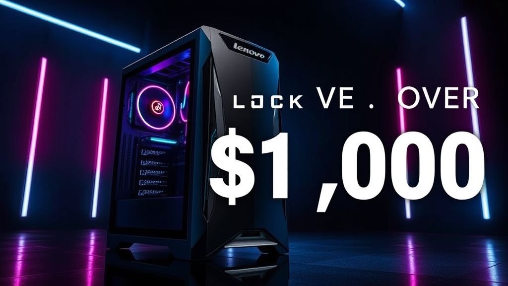 联想Legion Tower 7i限时特惠：性能怪兽直降千元